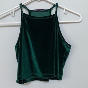 Brandy Melville Velvet Top